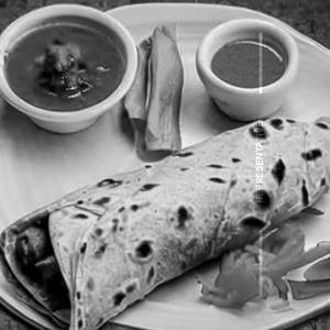 Makhni Paneer Shawarma Roll