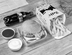 Double Grilled Chicken Supreme Combo Meal