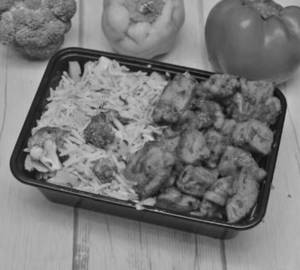 Chicken Tikka With Brown Rice.