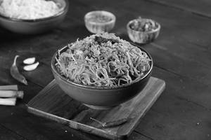 Veg Burnt Garlic Noodles