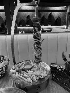 Bang Bang Chicken Skewers