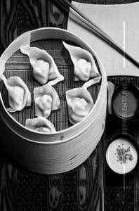 Edamame Truffle Oil Dimsums