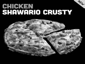 Crusty Chicken Shawario ( 8 Inches)