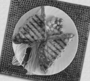 Paneer Coleslaw Sandwich