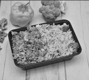 Egg Bhurji with Brown Rice