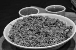 Veg Schezwan Fried Rice (serve 1-2)