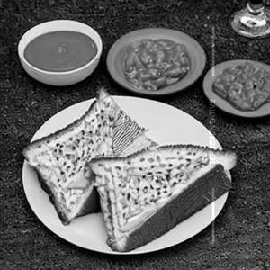 Cheese chilli toast sandwich