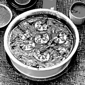 Prawns Green Masala