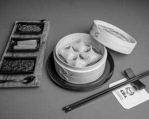 Asparagus And Water Chestnut Dim Sum (4 Pcs)