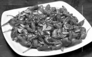 Chilli Mushroom Dry