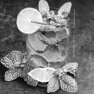 Lime mint mojito