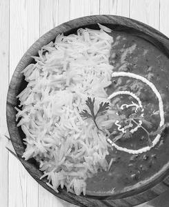 Dal Makhni With Rice