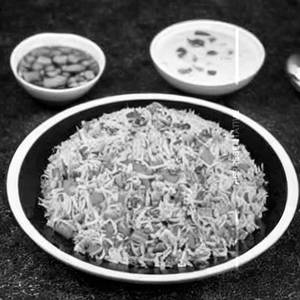 Veg Burnt Garlic Fried Rice