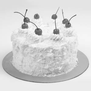 White Forest Cake