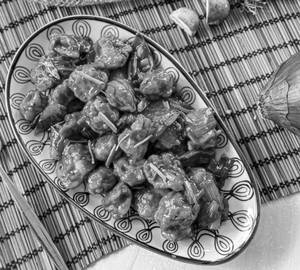 Mushroom Chilli Dry