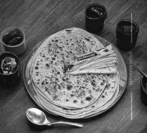 Soya Keema Parantha