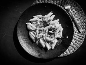 Chicken Cheese Red Sauce Pasta