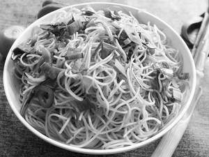 Egg Singapuri Noodles