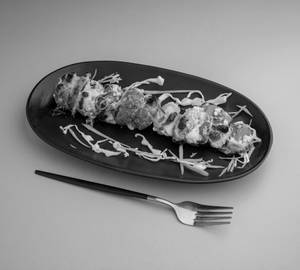 Cheesy Mushrooms Kebabs