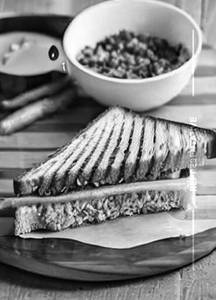 Anda Bhurji Sandwich