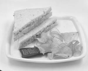Veg. Coleslaw Sandwich