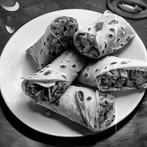 Paneer Bhurji Kathi Roll