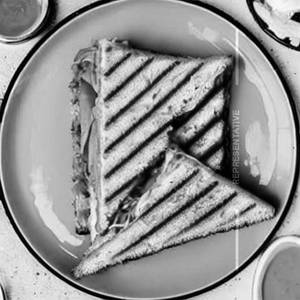 Veg Club Grilled Sandwich