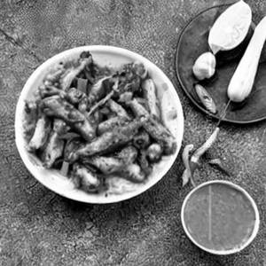 Hot Garlic Baby Corn