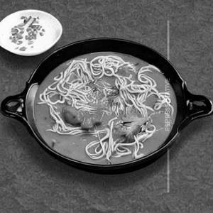 Egg Chicken Gravy Noodles