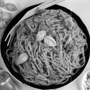 Veg Chilli Garlic Spaghetti Pasta