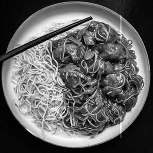 Chicken Manchurian Noodles