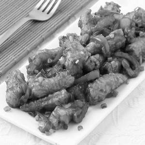 Baby Corn Manchurian Dry