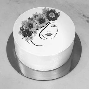 Womens Day Theme Fruit Cake 1/2 Kg