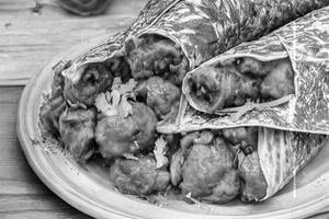 Veg Manchurian Kathi Roll
