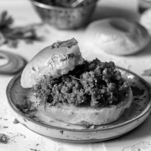 Chicken Keema Pav [1 Pav]
