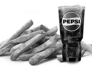 Seasoned Fries + Pepsi Masala Twist