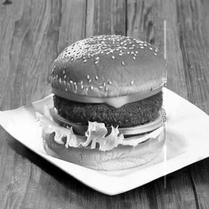 Veg Kabab Cheese Burger