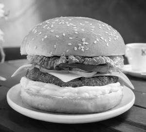 Aloo tikki burger