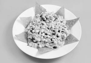 Nachoos, Corn And Cheese Sauce