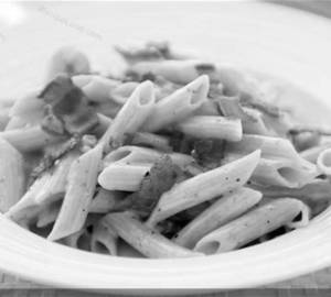 Carbonara Penne Pasta