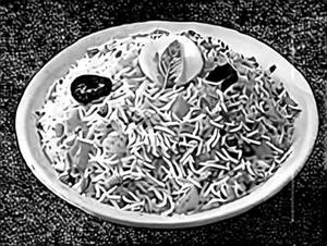 Veg H.K. Special Biryani