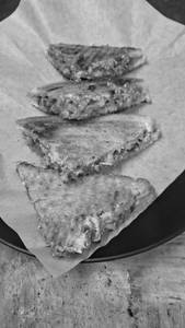 Masala toast sandwich