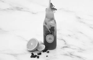 Cranberry And Mint Ginger Beer