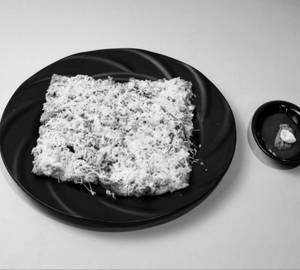 Open toast sandwich