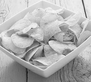Potato chips, salted [per 100 gms]