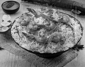 Prawns Hyderabadi Biryani