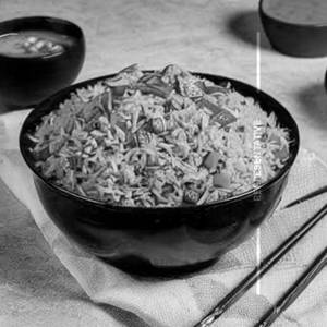 Chicken schezwan fried rice