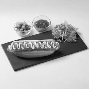Mushroom Hot Dog