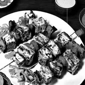 Rumali Paneer Pudina Tikka Mexican Sharwma
