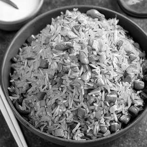 Green Chilli Garlic Fried Rice